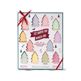 MAISON DE BASE 12 pc Bath Fizzers Set