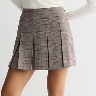 Juniors' SO® Pleated Mini Skirt