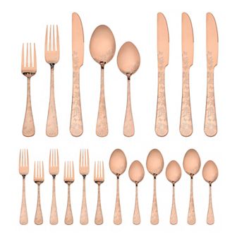 5 pc Silverware Set, Stainless Steel Flatware Set, Cutlery Set for 1, Serving Utensils Set