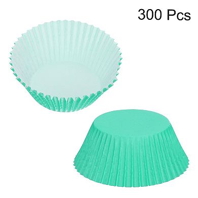 300 Pcs Cupcake Liners, Muffins Paper Baking Cups Wrappers Standard Greaseproof