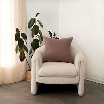 20" x 20" French Linen Pillow with Removable Sham