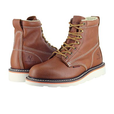 6” Soft Toe Work Boots for Men Safety Footwear Electrical Hazard Rated