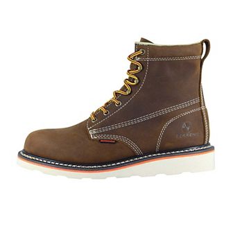 6” Soft Toe Work Boots for Men Safety Footwear Electrical Hazard Rated