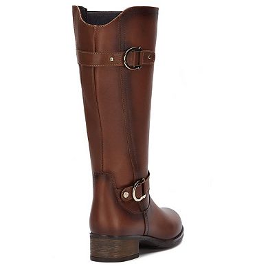 Andrea Riding Boots With Metal Ornaments 89626