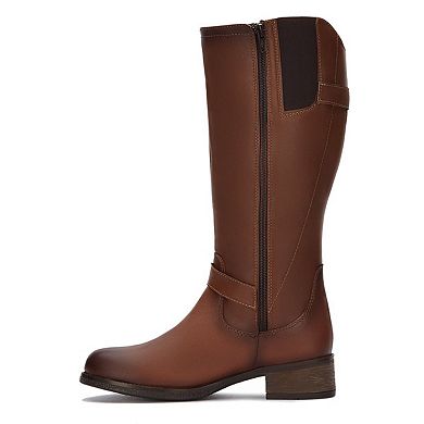 Andrea Riding Boots With Metal Ornaments 89626