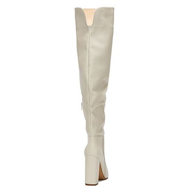 Andrea Knee High Boots, High Heel 54142
