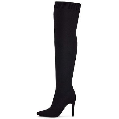 Andrea Over The Knee Sock Boots 63404