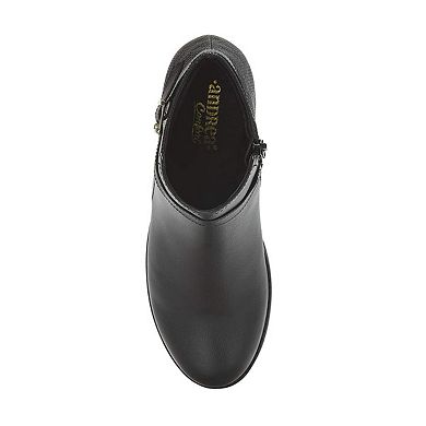 Andrea Low Heel Booties 63362