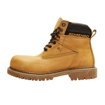 6” Steel Toe Work Boots for Men Electrical Hazard Oil and Slip Resistant