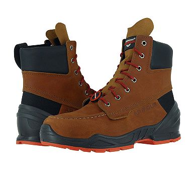 Moc Toe Work Boots For Men 8” Alloy Toe Boots EH Rated