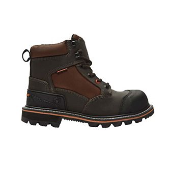6” Steel Toe Work Boots for Men Electrical Hazard Oil and Slip Resistant