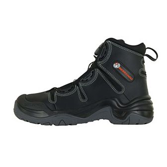 Men’s Steel Toe Work Boots 6” Oil and Slip Resistant EH Rated BOA Fit System Fast Release