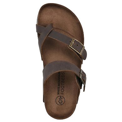 White Mountain Gracie Women's Cushioned Footbeds Sandals