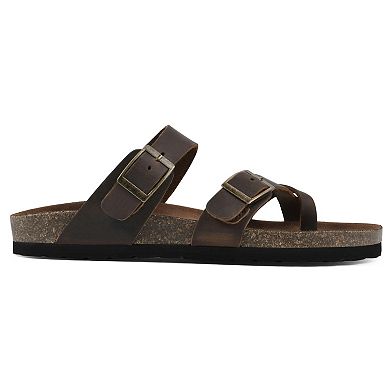 White Mountain Gracie Women's Cushioned Footbeds Sandals
