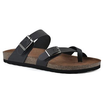 White Mountain Gracie Women's Cushioned Footbeds Sandals