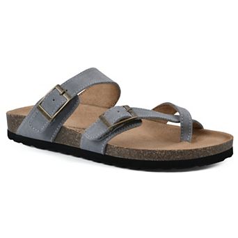White Mountain Gracie Women's Cushioned Footbeds Sandals
