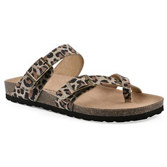 White Mountain Gracie Women's Cushioned Footbeds Sandals