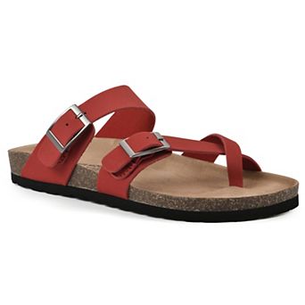 White Mountain Gracie Women's Cushioned Footbeds Sandals