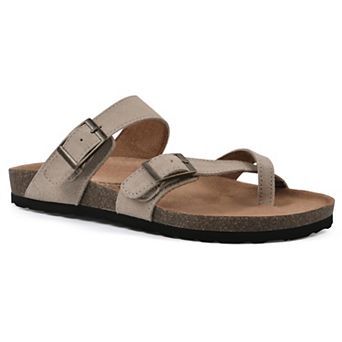 White Mountain Gracie Women's Cushioned Footbeds Sandals