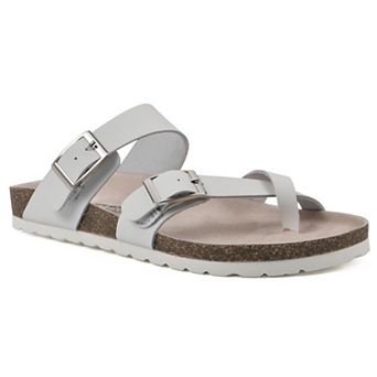 White Mountain Gracie Women's Cushioned Footbeds Sandals