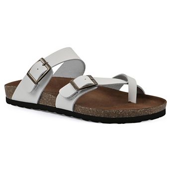 White Mountain Gracie Women's Cushioned Footbeds Sandals