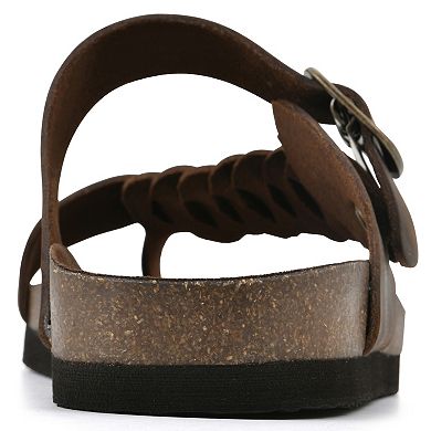 White Mountain Happier Women's Cushioned Slide Sandals