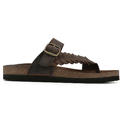 White Mountain Happier Women's Cushioned Slide Sandals