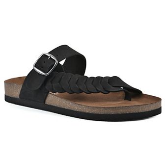 White Mountain Happier Women's Cushioned Slide Sandals