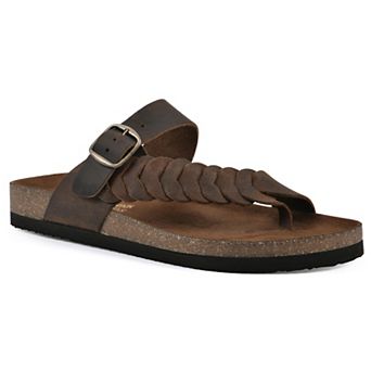 White Mountain Happier Women's Cushioned Slide Sandals