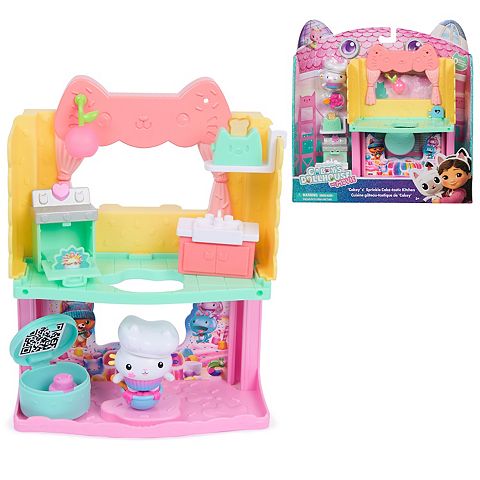 Gabby's Dollhouse Cakey's Sprinkle Cake-tastic Kitchen Toy Figure & Accessories
