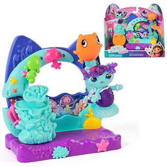 Gabby's Dollhouse Mercat's Aquarium Balcony with Toy Figure & Accessories