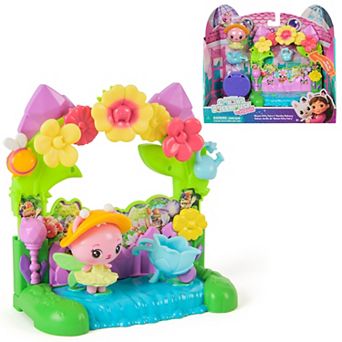 Gabby's Dollhouse Queen Kitty Fairy's Garden Balcony with Toy Figure & Accessories