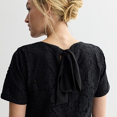 Women's Nine West Bow Back Mini Dress