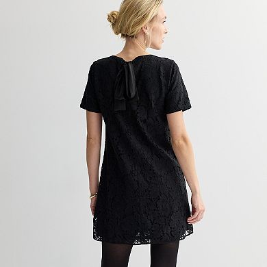 Women's Nine West Bow Back Mini Dress