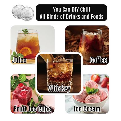 Bar Crafters Ice Mold Set of 2 Sphere