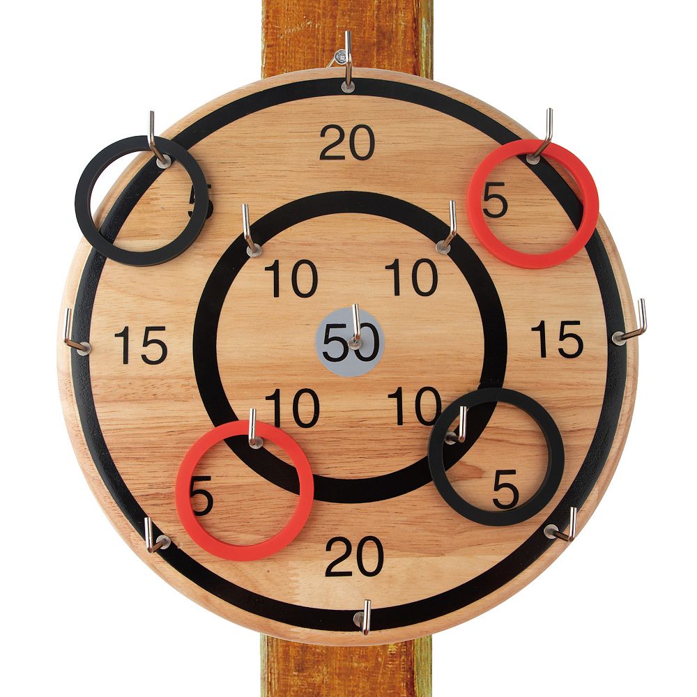 PEAK+PINE Game Wall Ring Toss Game