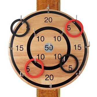 PEAK+PINE Game Wall Ring Toss Game