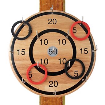 PEAK+PINE Game Wall Ring Toss Game