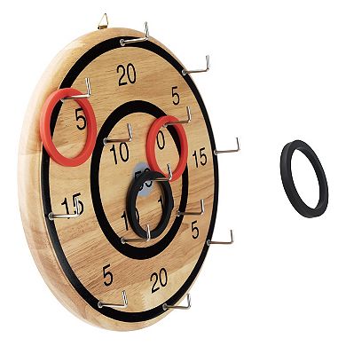 PEAK+PINE Game Wall Ring Toss Game