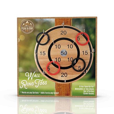 PEAK+PINE Game Wall Ring Toss Game