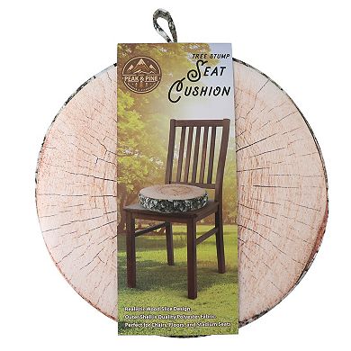 PEAK&PINE Tree Stump Chair Pad