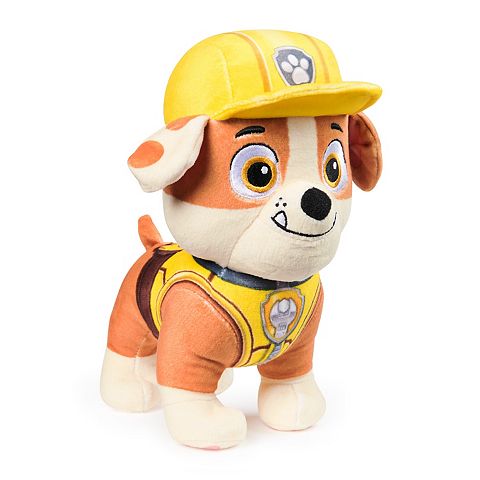 Детские мягкие игрушки Paw Patrol Rubble 7-Inch Plush Toy