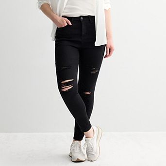 Juniors' SO® Curvy High Rise Jeggings