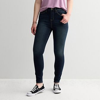Juniors' SO® Curvy High Rise Jeggings