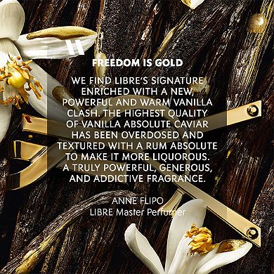 LIBRE Vanille Couture Limited Edition Eau de Parfum with Vanilla and Orange Blossom