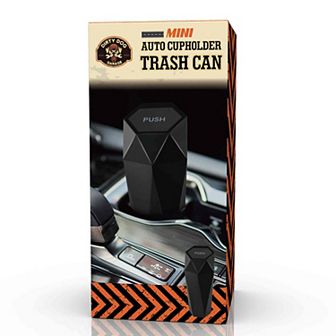 DIRTY DOG Mini Auto Cupholder Trash Can