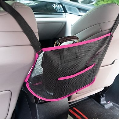 DIRTY DOG Storage Net Bag with Rear Pocket & Binding Rope