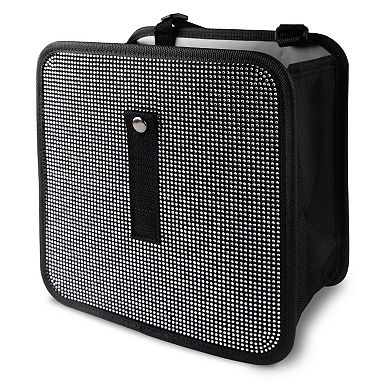 DIRTY DOG Bling Waterproof Auto Foldable Trash Can