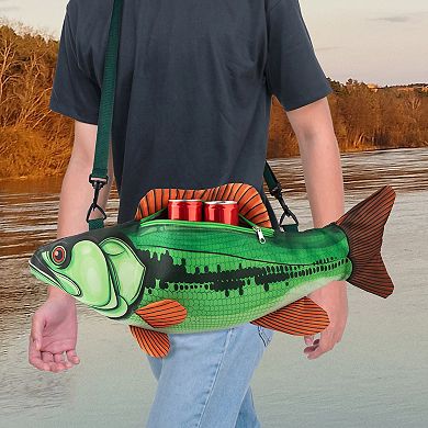 PEAK&PINE Fish-Shaped Insulated Cooler Bag