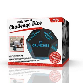 Nifty Daily Fitness Challenge Dice